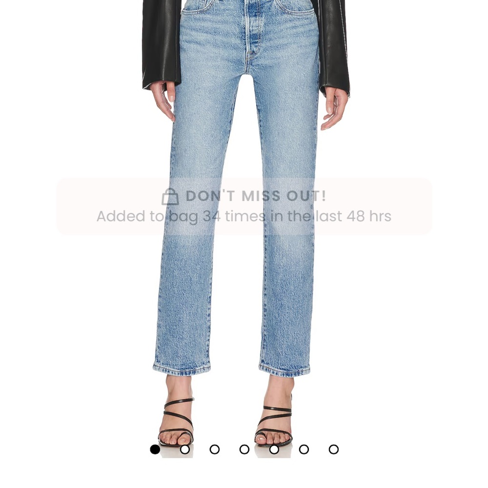 Levi's Light Blue Straight Leg Women's Jeans